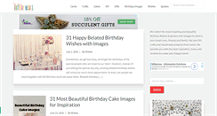 Desktop Screenshot of myhappybirthdaywishes.com